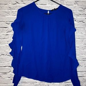 Eva Longoria Blue Blouse